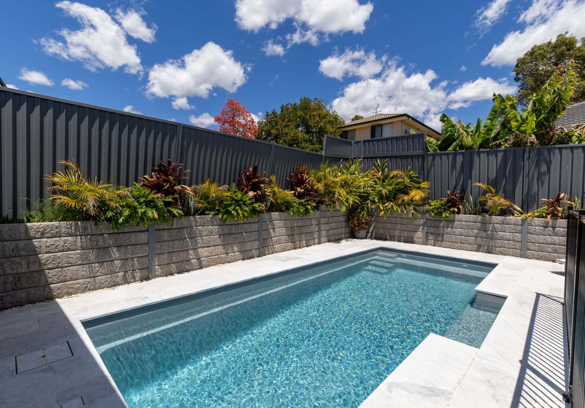 Oasis Series fibreglass pool