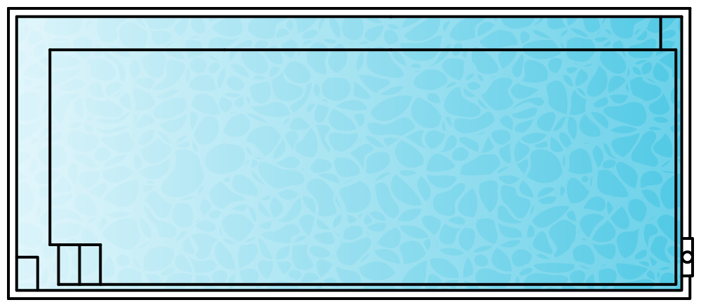 Entertainer 8 pool shape diagram