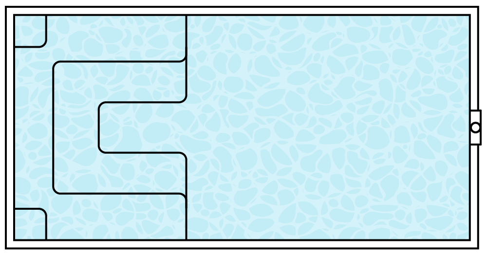 Cleo 4 pool shape diagram
