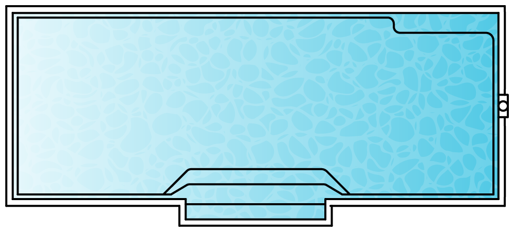 Cosmo 10 pool shape diagram