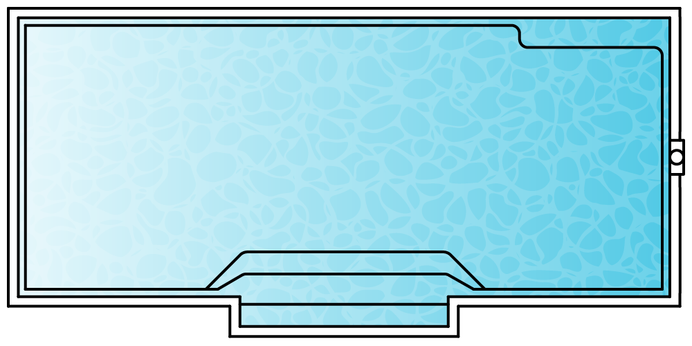 Cosmo 9 pool shape diagram